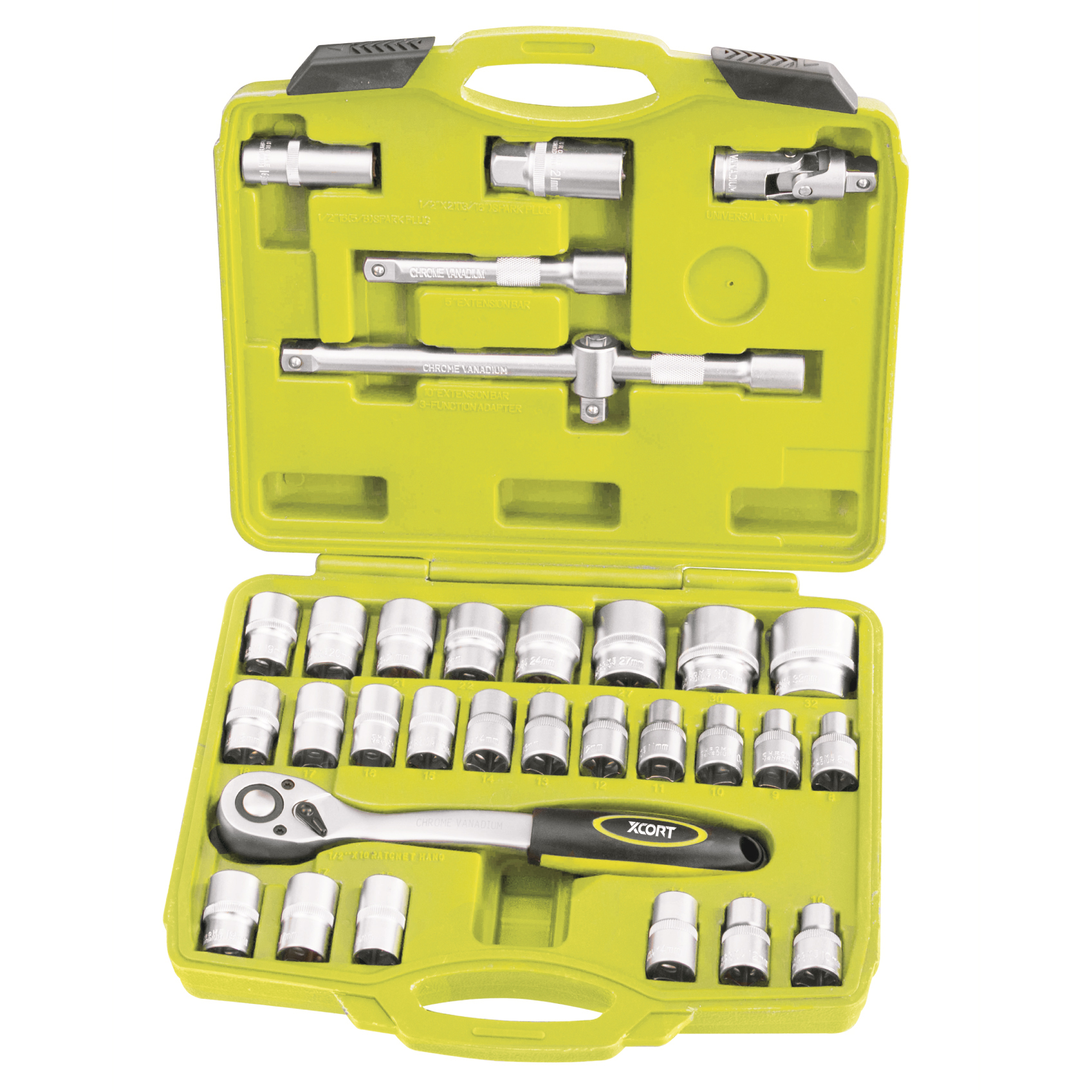 32PCS 1/2 "DRIVE SOCKET SET