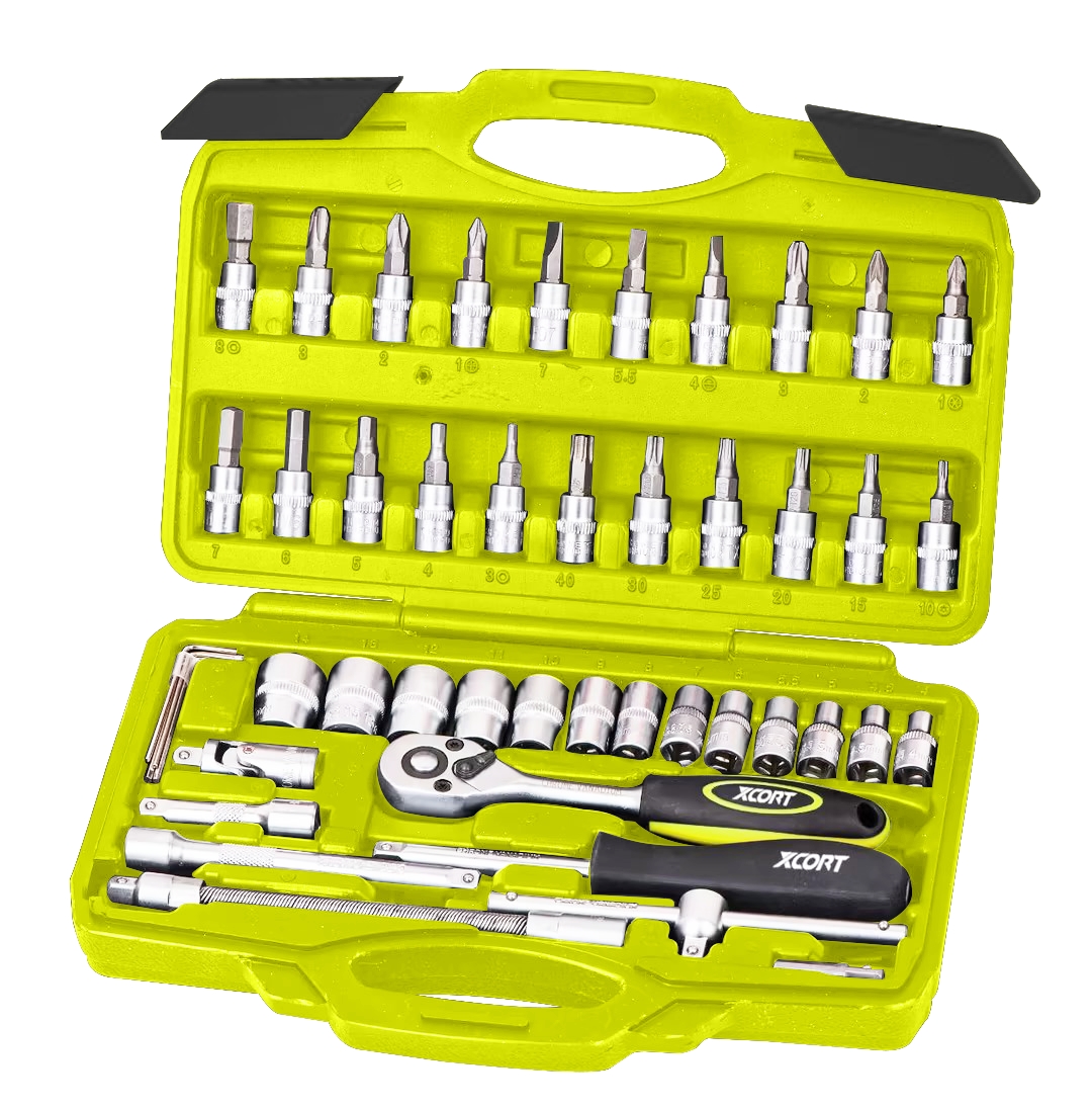 46PCS 1/4" DRIVE SOCKET SET