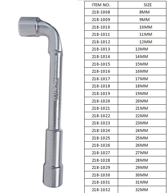  L WRENCH SPANNER