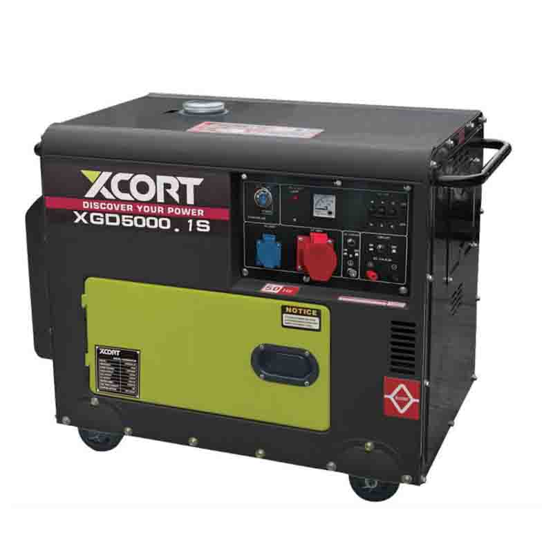 SILENT DIESEL GENERATOR XGD5000.1S