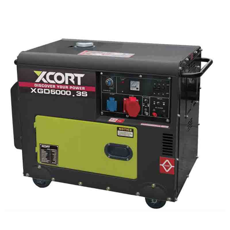 OPEN FRAME DIESEL GENERATOR XGD5000.3S