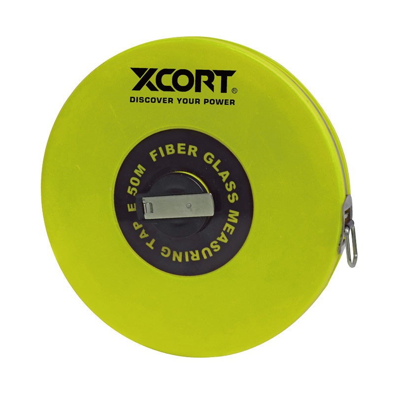 20M/66ft x 12.5MM FIBREGLASS MEASURING TAPE(METRIC AND INCH)